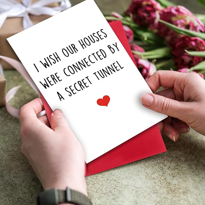 Funny Birthday Card For Friends Sister, Humor Best Friend Birthday Card, Long Distance Friendship Greeting Card, I Miss You Greeting Card, Fashion Themed, Perfect for Any Friend