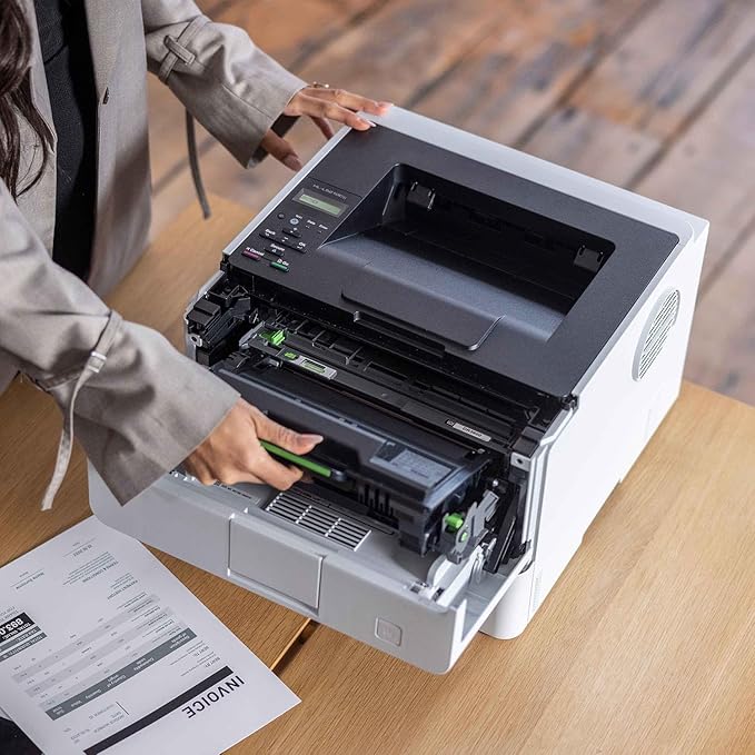 Brother HL-L5210DW Business Monochrome Laser Printer with Duplex Printing, Versatile Paper Handling, Wireless and Gigabit Ethernet Networking, and Mobile Printing (Renewed Premium)