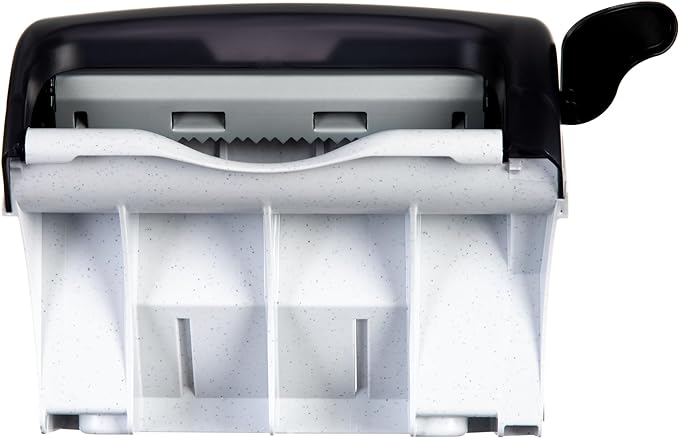 San Jamar Classic Element Paper Towel Dispenser Wall-Mounted Commercial Roll Dispenser, Fits All Core Sizes with Lever for Bathroom, Kitchens, and Restaurants, Plastic, Universal Paper, Black Pearl
