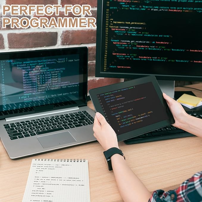 Graph Paper Spiral Notepad A5 Top Wirebound Notepad Grid Notebook Steno Pads Memo Notebook Grid Paper 140 Pages for Writing Sketching Drawing Office Supplies(Kraft,2 Pack)