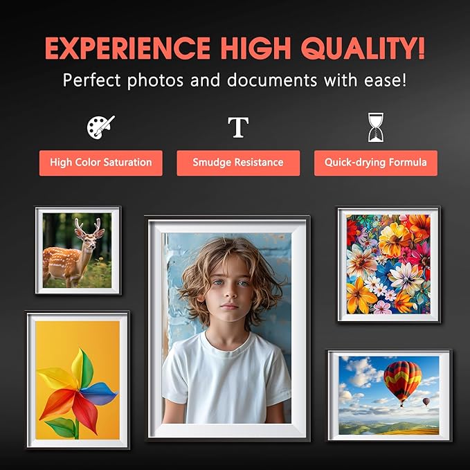 972X 972 MFP 477DW Ink Cartridges High Yield Compatible Ink Cartridge for HP Printer with HP 972X 972 Ink Cartridges Combo Pack for HP Pagewide Pro 452dn 452dw 552dw 477dw 577dw Printer (2 Black)