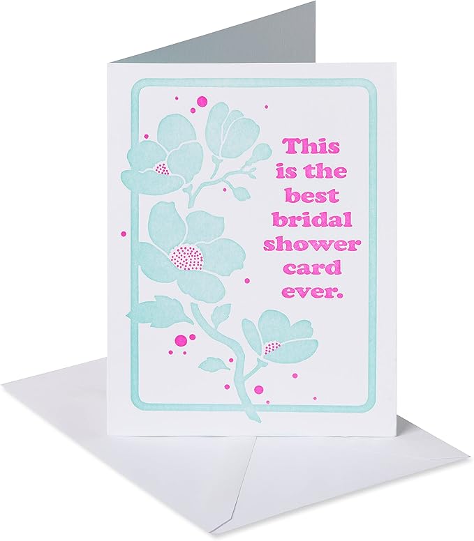 American Greetings Bridal Shower Card (Best Card Ever)