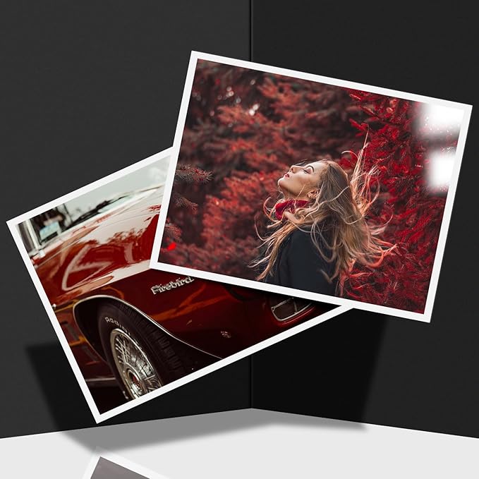 5" x 7" Photo Paper for Inkjet & Laser Printers - Extra Thick, High Gloss for Full Color Printing - Premium White Glossy, Instant Dry Paper for Everyday Pictures, Albums - 50 Sheets per Pack