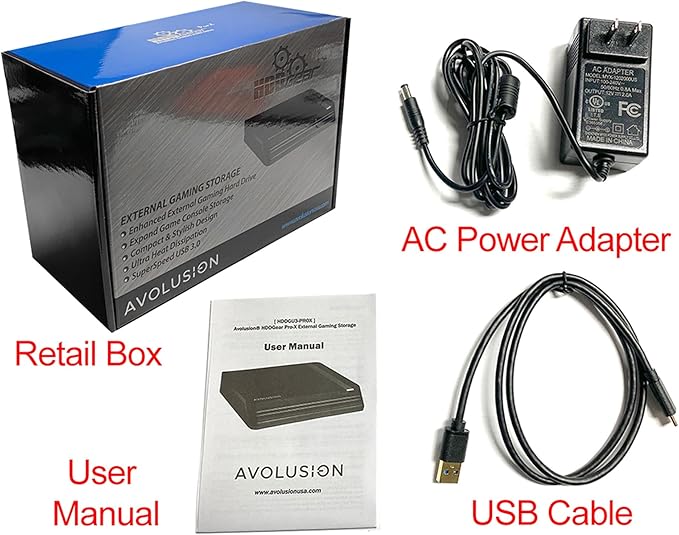 Avolusion PRO-X USB 3.0 External Hard Drive for WindowsOS Desktop PC/Laptop - (16TB) (Renewed)