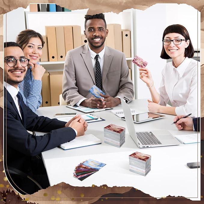 Yeaqee 240 Pcs Employee Appreciation Kudos Cards Funny Blank Back Motivational Card Encouragement Thank You Note Recognition Card for Teacher College Affirmation Gift(Scenery)
