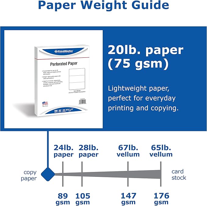 PrintWorks Professional Perforated Paper