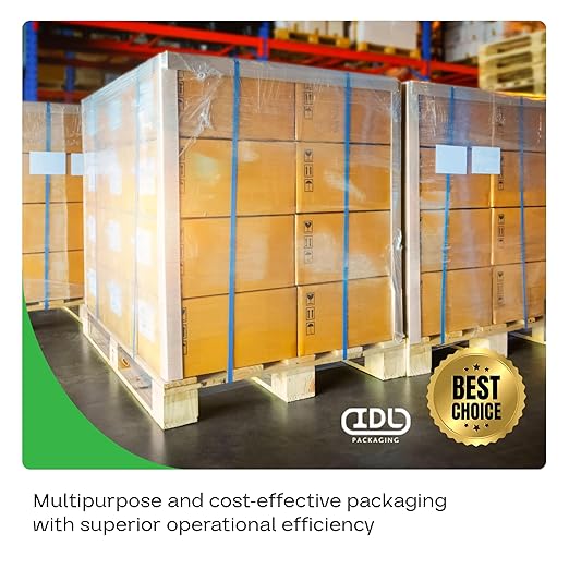 IDL Packaging 2” x 2” x 36” Cardboard Edge Protector (Pack of 20) - Corner Protectors for Shipping, Storage, & Moving – Reinforced Corner Guard Protection for Pallets, Wall Corners, & Furniture
