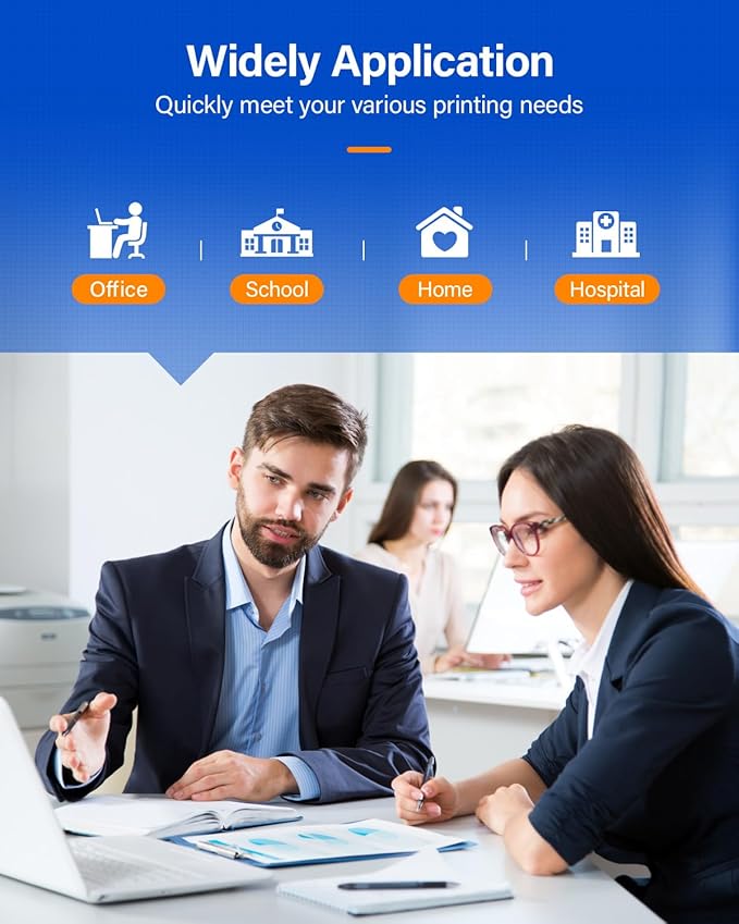 TN880 Black Toner Cartridge 2-Pack High Yield Compatible for Brother TN-880 TN850 880 Toner for HL-L6200DW L6200DWT L5200DW L5100DN L6400DW MFC-L5800DW L5700DW L6700DW L6800DW DCP-L5600DN Printer Ink