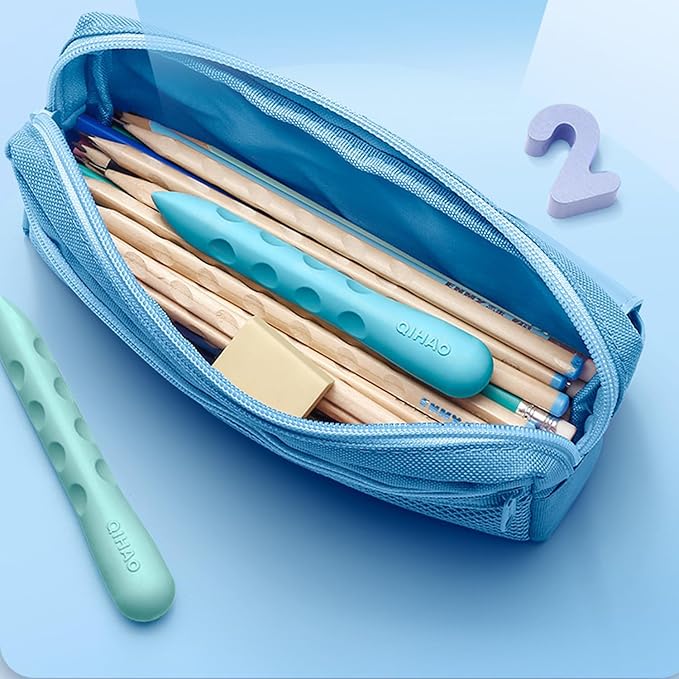 Colorful Erasers 3 Pack Pencil Erasers Grippable Erasers for Kids Bulk for Students School Supplies Office Prize Gifts(Colorful Holes Big)