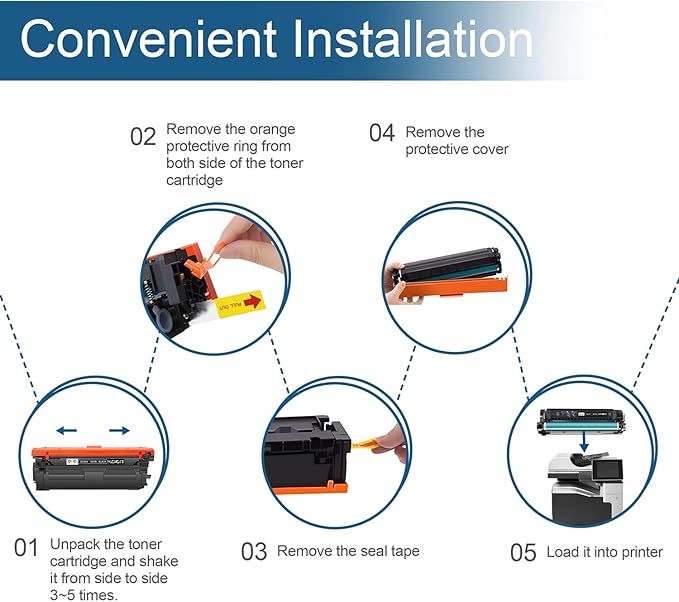 651A Toner Cartridges 4 Pack Compatible with 651A CE340A CE341A CE342A CE343A Toner Color Enterprise 700 MFP M775f M775z M775dn Printer Ink (Black, Cyan, Magenta, Yellow)