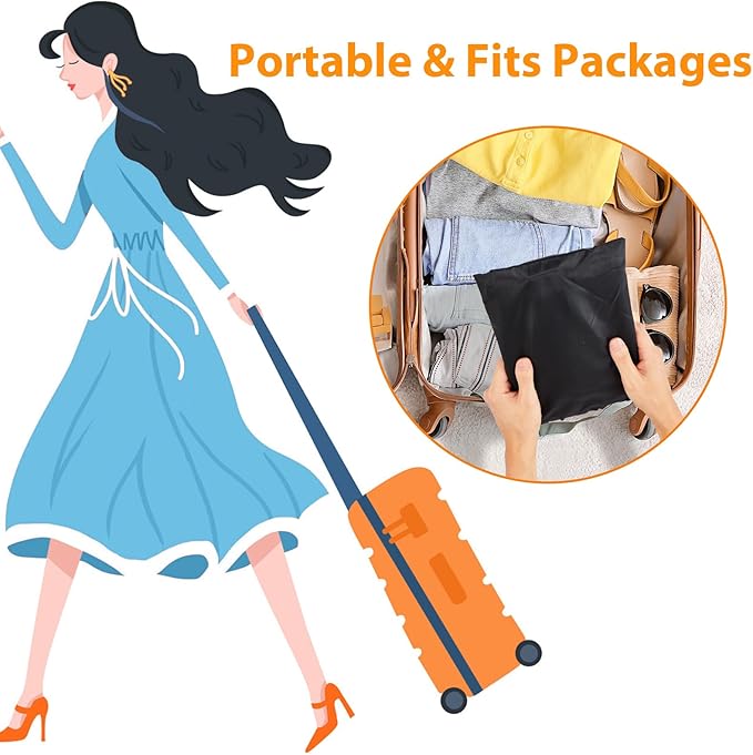 Airplane Footrest with No Feet Clashing Support Design, Portable Travel Foot Hammock to Relax Your Feet, Memory Foam Plane Foot Rest to Relieve Feet Soreness - Long Flights Essentials