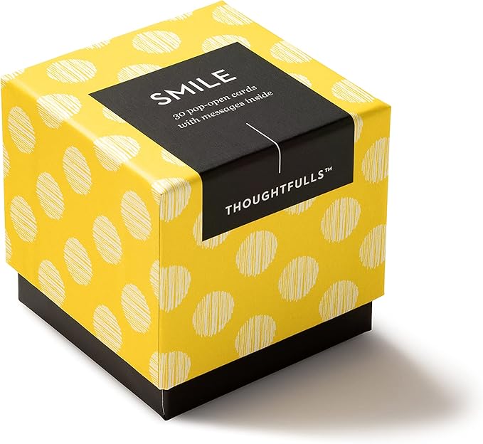 Compendium ThoughtFulls Pop-Open Cards — Smile — 30 Pop-Open Cards, Each with a Different Inspiring Message Inside