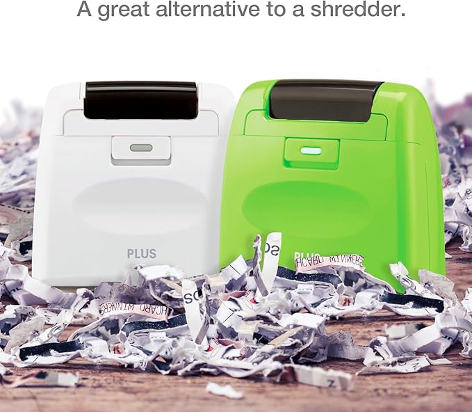 Identity Theft Prevention Security Stamp Wide Roller Security Stamp Kits (Green)