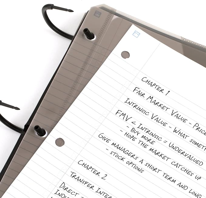 Five Star Flex Refillable Notebook + Study App, College Ruled Paper, 1-1/2 Inch TechLock Rings, Pockets, Tabs and Dividers, 300 Sheet Capacity, Seaglass Green (29324AQ8)