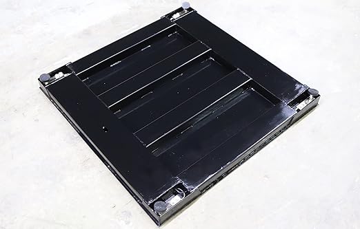 SellEton SL-700-3x3 36" x 36" Industrial Floor Scale, Accurate Pallet Scales with Metal Indicator for Warehouse Shipping | 10,000 lbs x 1 lb