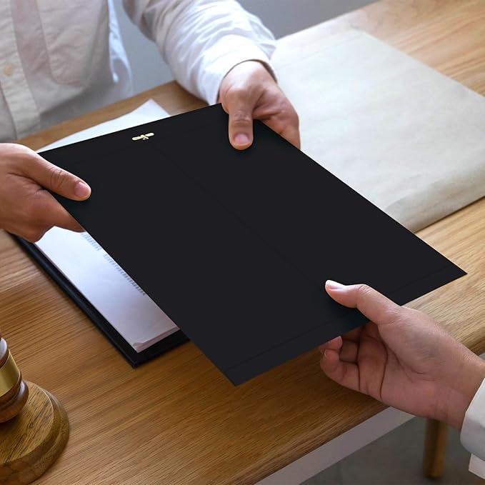 40 Pcs Extra Large Mailing Clasp Envelopes 14 x 18 Inch Jumbo Kraft Catalog Manila Envelope with Clasp Closure for Oversized Big Document Office Home Business School Storing Mailing(Black)