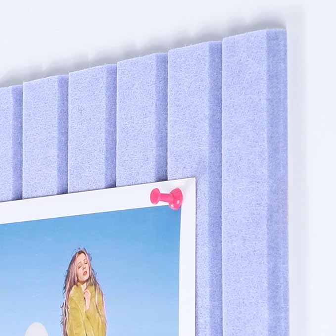 Cork Boards for Walls 48" x 36" Felt Board Alternative, 12 Pack Felt Wall Tiles Bulletin Board, Large Cork Board for Office Pin Board Tack Board Cork Boards