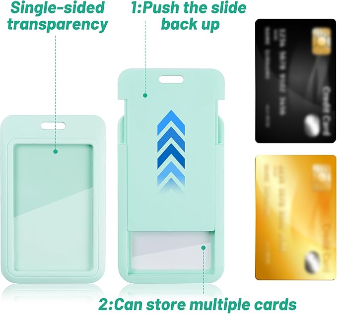 9 in 3 Sets Hexagon Retractable Lanyard for ID Badge Lanyard with ID Holder Breakaway Lanyard Badge Reel Lanyard School Silicone Beaded Lanyard Cute