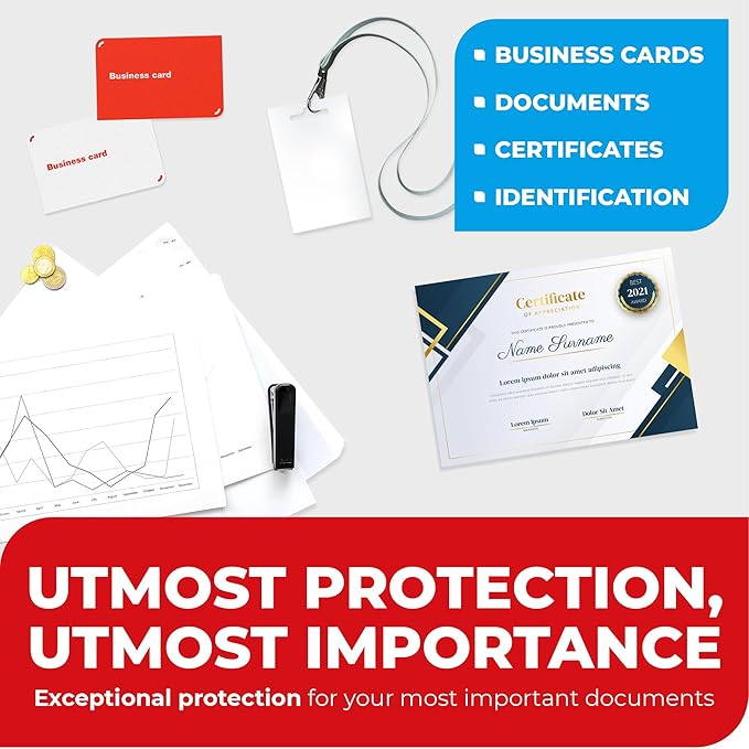 5MIL Thermal Laminating Sheets (100 Count) 5.3x7.2 inch, Photo Size Dry-Erase Friendly Laminating Pouches, Compatible with Laminators, Crystal Clear Laminated Finish