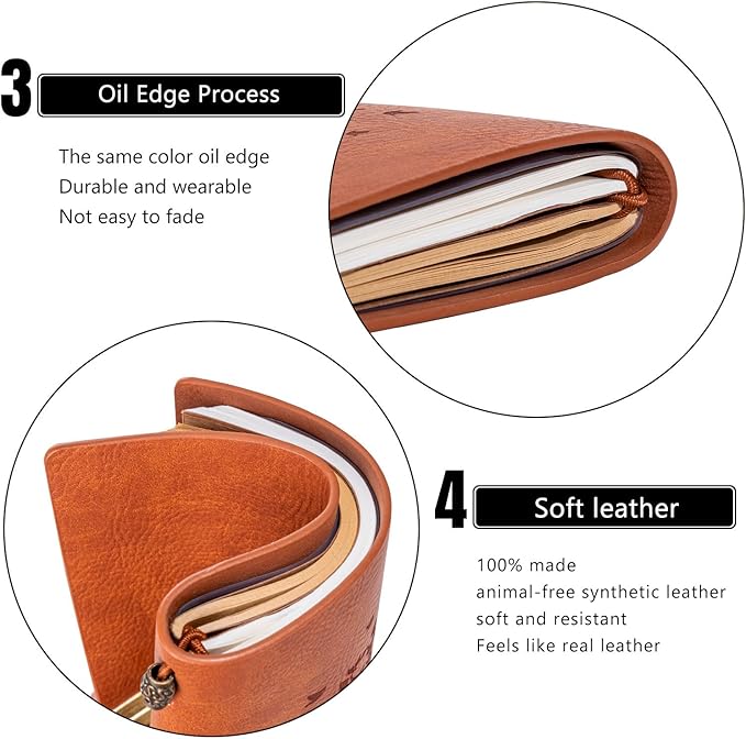 Vetbuosa Letter to My Friend in Heaven Leather Journal,Loss of Best Friend Sympathy Gifts,Friend Memorial Gifts,Bereavement Gift Idea,In Memory of Loved One Gifts
