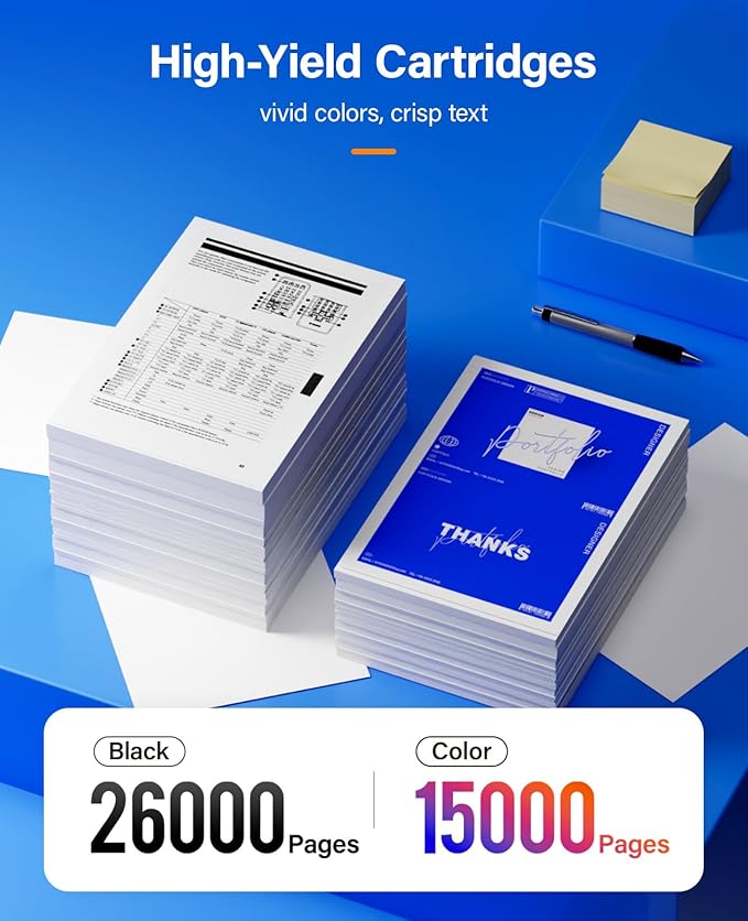 AltaLink C8030 C8035 C8045 Toner Cartridge Set 4-Pack Replacement for Xerox 006R01697 006R01698 006R01699 006R01700 Compatible for Xerox C8030 C8035 C8045 C8055 C8070 Printer Black Cyan Magenta Yellow