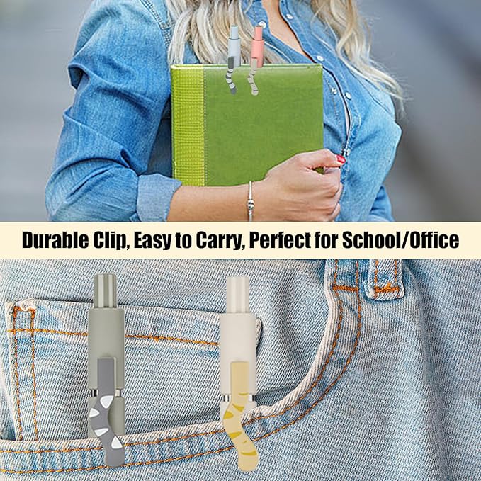 4Pcs Gel Pens, 0.5mm Black Ink Pen Retractable Fine Point Smooth Writing Pens, Aesthetic Office School Supplies, Desk Accessories Nursing Pen for Journaling Note Taking, Small Gifts for Women Men(Cat)