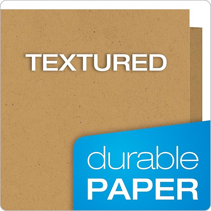 Oxford Earthwise by Oxford Twin Pocket Folders, Letter Size, Assorted Colors, 25 per Box (78513)