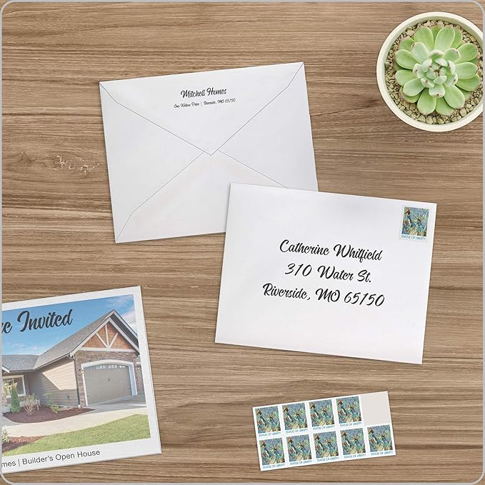 Columbian Invitation Envelopes, A2, 4-3/8 x 5-3/4 Inches, White, 100 Per Box (CO198)