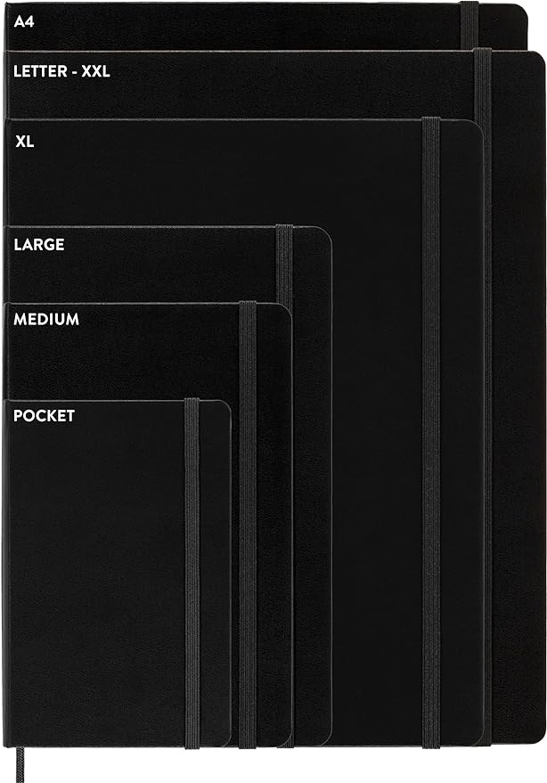 Moleskine Volant Journal, Soft Cover, XS (2.5" x 4") Plain/Blank, Forget-Me-Not Blue/Amber Yellow, 56 Pages (Set of 2)