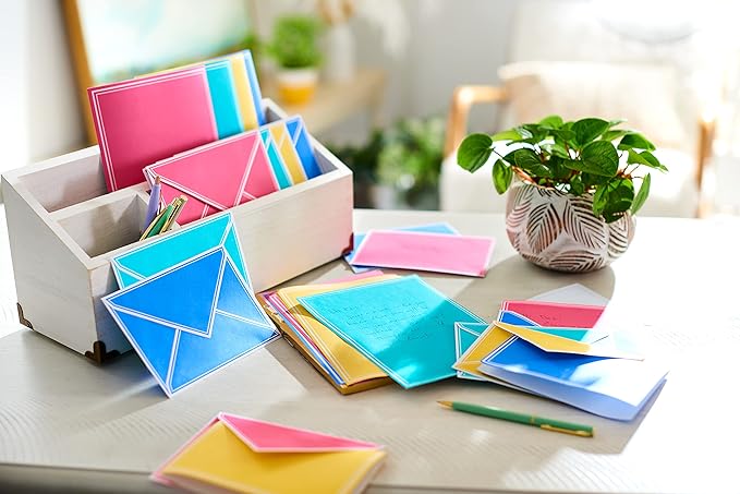 American Greetings Pastel Stationery Sheets and Colored Envelopes (80-Count)