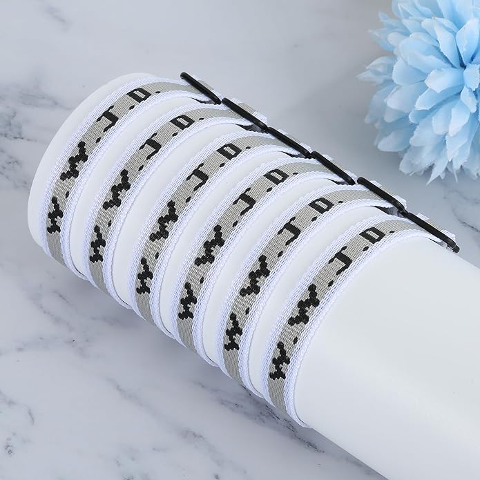 6PCS WWJD Bracelet for Women Men, Christian Gifts Wristbands, WWJD Rubber Bracelets - What Would Jesus Do Silicone Bracelet