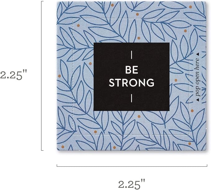 Compendium ThoughtFulls Pop-Open Cards — 2-Pack of Be Strong, Hope — 60 Pop-Open Cards, Each with a Different Message Inside