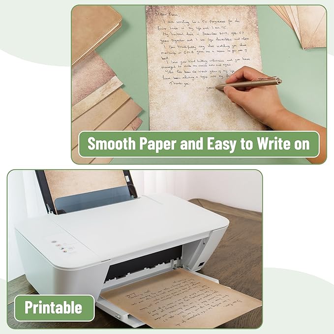 Mr. Pen- Stationery Writing Paper with Envelopes, 30 Letter Writing Set With 18 Envelopes, Vintage Stationary Letter Set