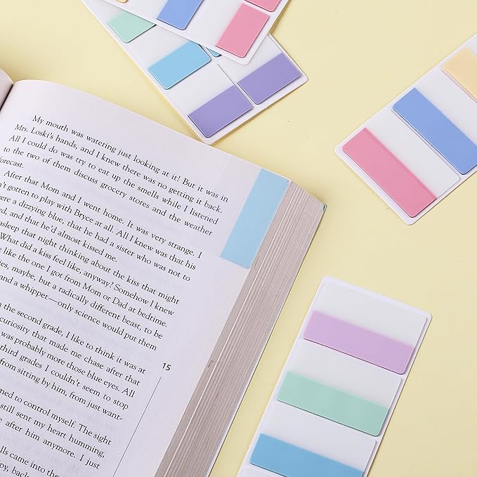 Mr. Pen- Sticky Index Tabs, 360 Pcs, Colorful Sticky Tabs for Notebooks, Page Markers, Page Tabs for Binders, Page Tabs Sticky Tabs for Books, Notebook Tabs, Book Sticky Tabs for Notebooks