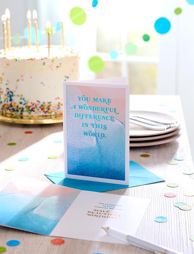 American Greetings Religious Birthday Card (Someone Like You)