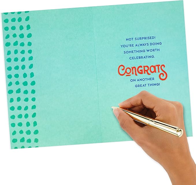 Hallmark Congratulations Card for Graduation (Something Worth Celebrating)