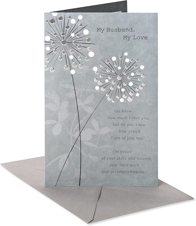 American Greetings Anniversary Card for Husband (Proud of the Man You Are)