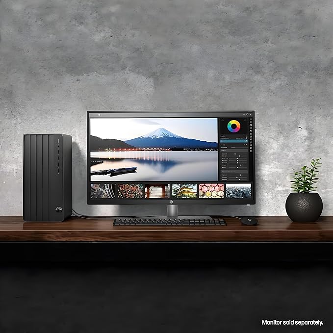HP 290 G9 Desktop Computer, 13th Gen Intel Core i3-13100 Processor (Up to 4.50GHz)- 32GB RAM - 1TB PCIe SSD - HDMI, VGA, Wire Keyboard & Mouse, Wi-Fi, Windows 11 Pro