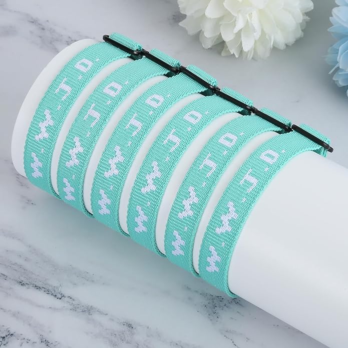 6PCS WWJD Bracelet for Women Men, Christian Gifts Wristbands, WWJD Rubber Bracelets - What Would Jesus Do Silicone Bracelet