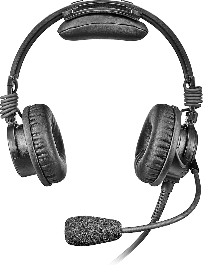 Telex Airman 7+ Passive Headset (Dual Plugs)