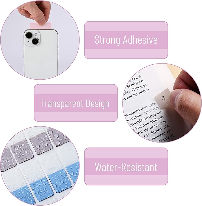 Mr. Pen- Sticky Index Tabs, 240 Pcs, Colorful Sticky Tabs for Notebooks, Page Markers, Page Tabs for Binders, Page Tabs Sticky Tabs for Books, Notebook Tabs, Book Sticky Tabs for Notebooks
