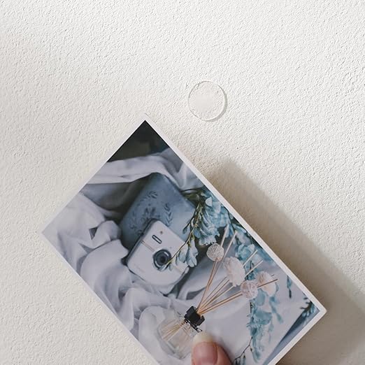 350 Pcs (0.79 Inch Diameter) 20mm Double Sided Adhesive Glue Round Dots Stickers Removable Clear Sticky Tack Putty Waterproof for Balloon, Crafts, Art Decoration