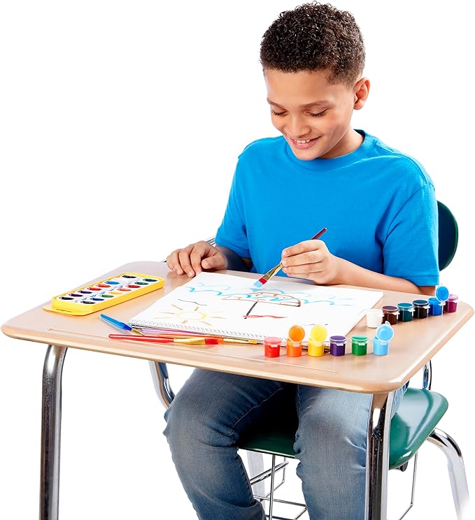 Cra-Z-Art Artist Brushes, Assorted Sizes Blist Carded, 7 Count