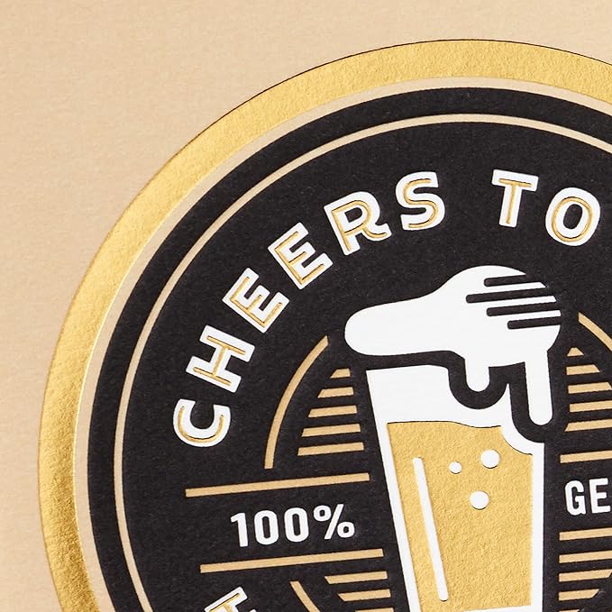 Hallmark Signature Birthday Card (Cheers to You)