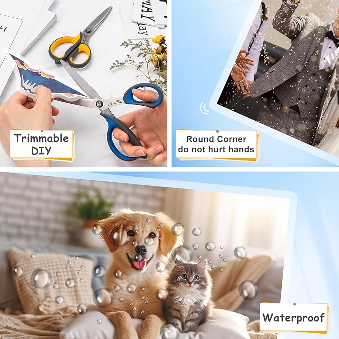 Clear Thermal Laminating Pouches 5mil Letter Size Plastic Laminator Sheets 9 x 11.5 Inch (5 mil 600 pcs)