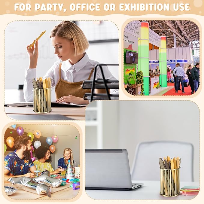 100 Pcs Ballpoint Pens Bulk Retractable Writing 1. 0 mm Black Ink Cute Pens Smooth Writing Color Fancy Gift for Teacher Student Employee Office School Home Baby Shower Supplies (Brown Series)