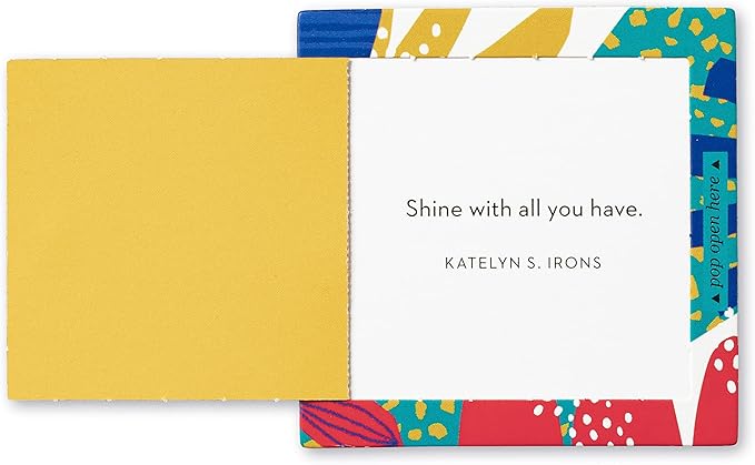 Compendium ThoughtFulls Pop-Open Cards — 2-Pack of You're Awesome, Yay, You! — 60 Pop-Open Cards, Each with a Different Message Inside