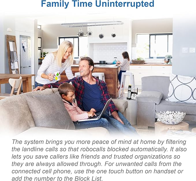 VTech IS8121-4 Super Long Range up to 2300 Feet DECT 6.0 Bluetooth 4 Handset Cordless Phone for Home with Answering Machine, Call Blocking, Connect to Cell, Intercom and Expandable to 5 Handsets
