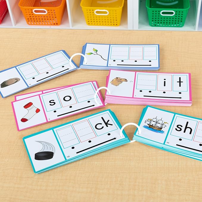 Really Good Stuff Tap and Write Blends and Digraphs - 124 Cards