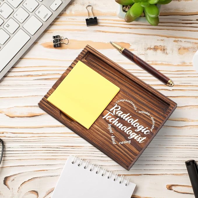 Radiologic Technologist Sticky Note Holder, Radiologic Technologist Gift, RAD Tech Appreciation Gift, Nurse Week Gifts Radiology Desk Self-Stick Note Pad Holders TZP42